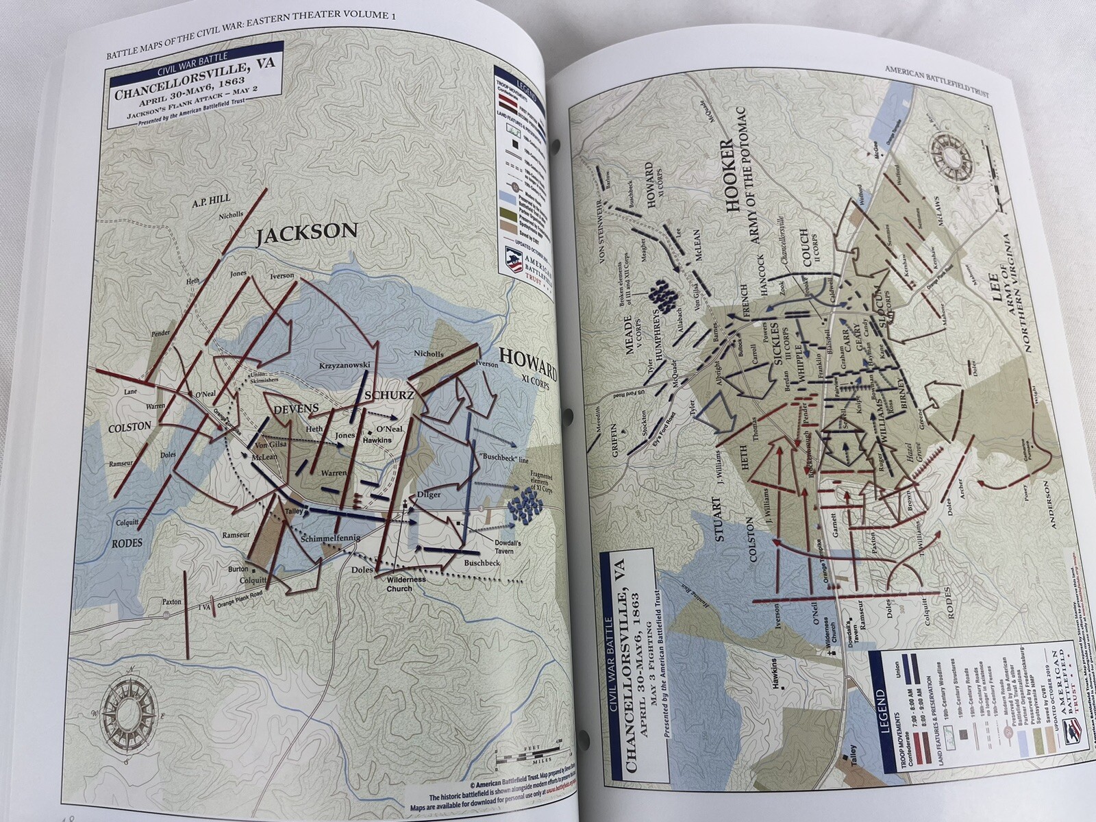 Battle Maps of the Civil War: The Eastern Theater by American Battlefield Trust