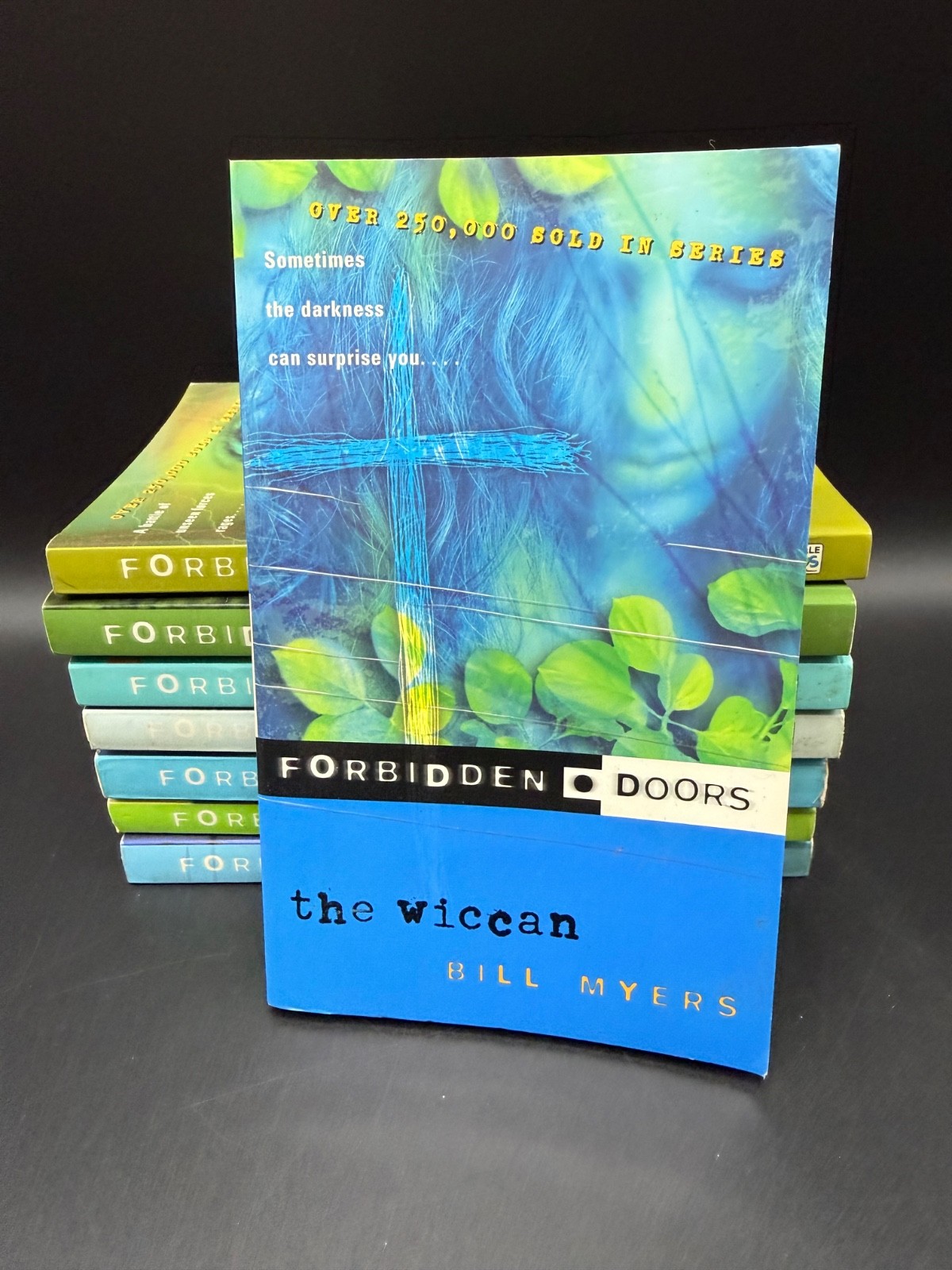 Lot of (8) Forbidden Doors by Bill Myers Softcover Bundle