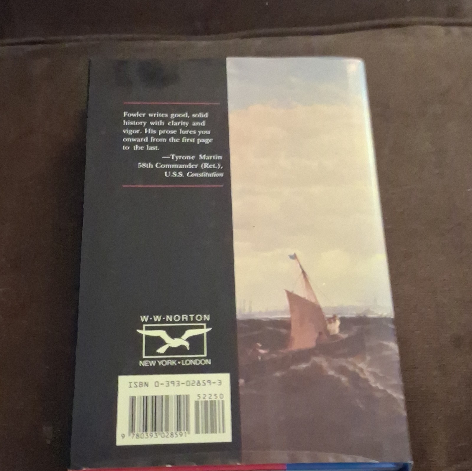 Under Two Flags Hardcover by William M. Fowler Jr. W.W. Norton Civil War Navy