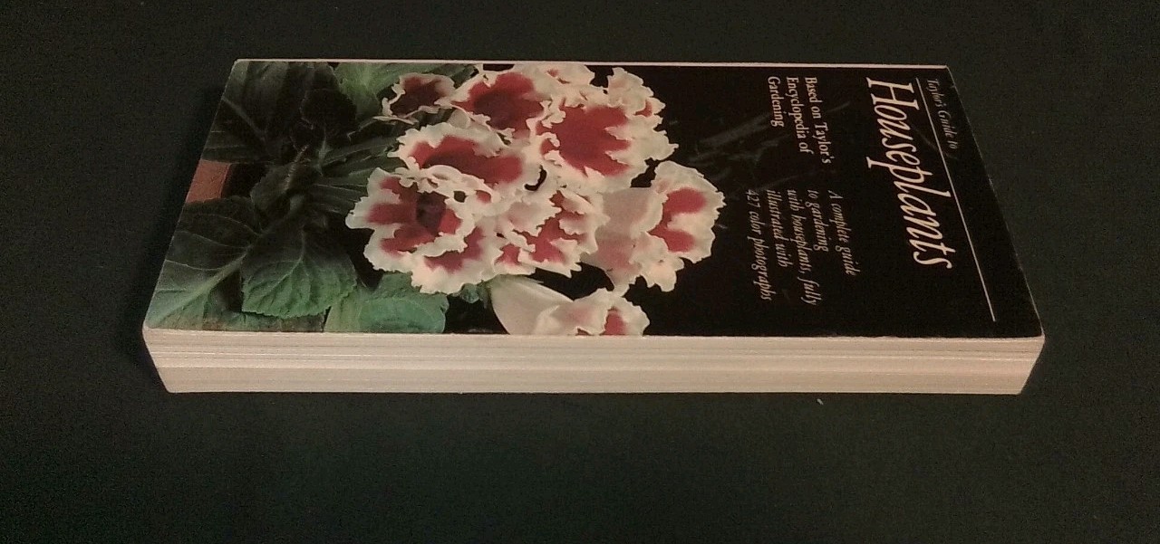 Vintage Taylor’s Guide to Houseplants-Taylor’s Gardening Guides- _GOOD Paperback