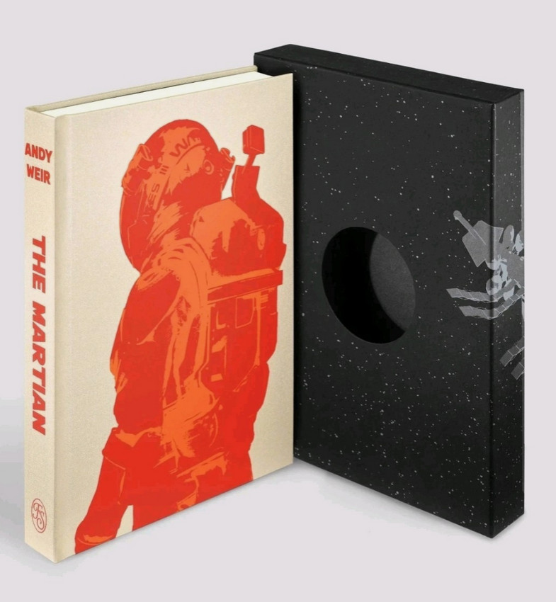 THE MARTIAN SIGNED EDITION Hardcover Book Andy Weir /100 !!!!!!