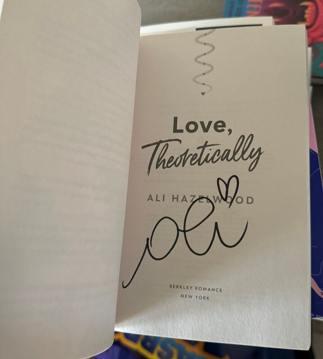 Love, Theoretically by Ali Hazelwood: New, SIGNED! SDCC 2024