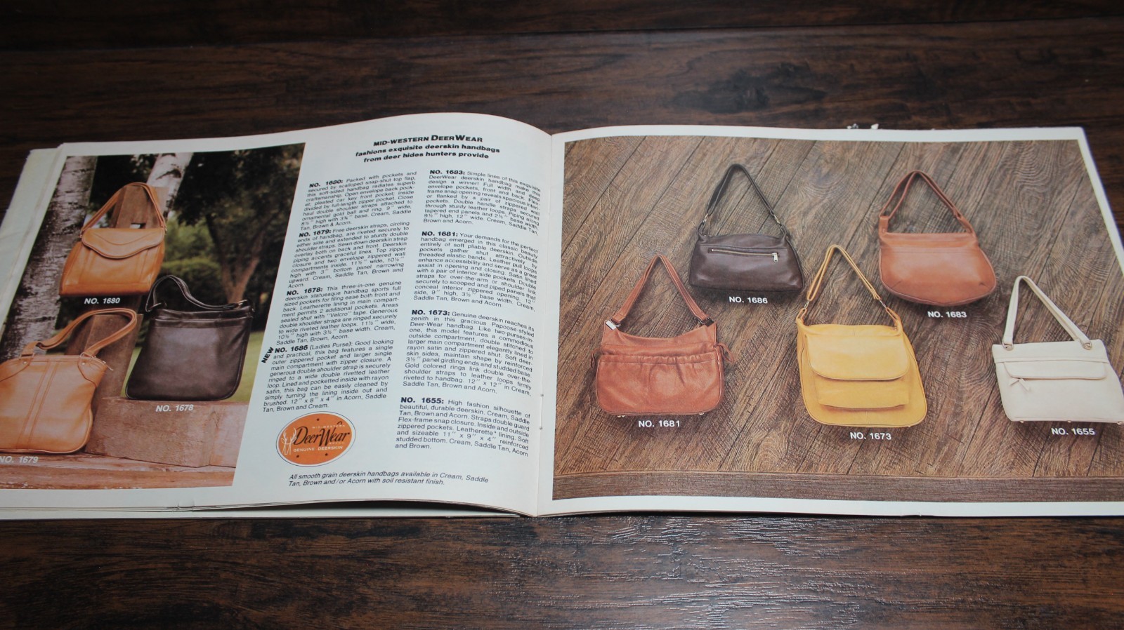 Lot of 4 Vintage 1980s Mid-Western Sport Togs Catalogs Berlin Deerskin Leather