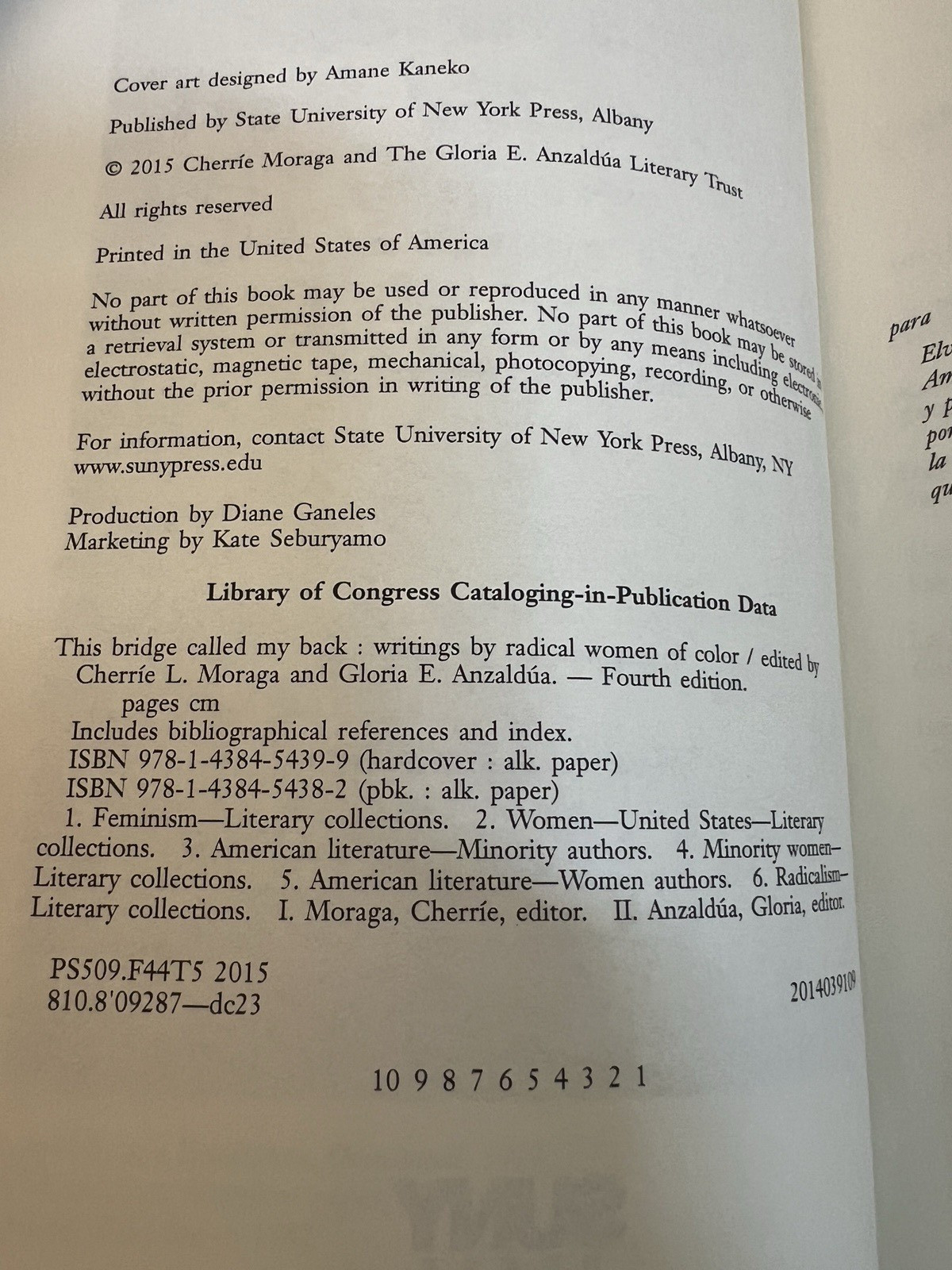 This Bridge Called My Back, Fourth Edition: Writings by Radical Women of Color