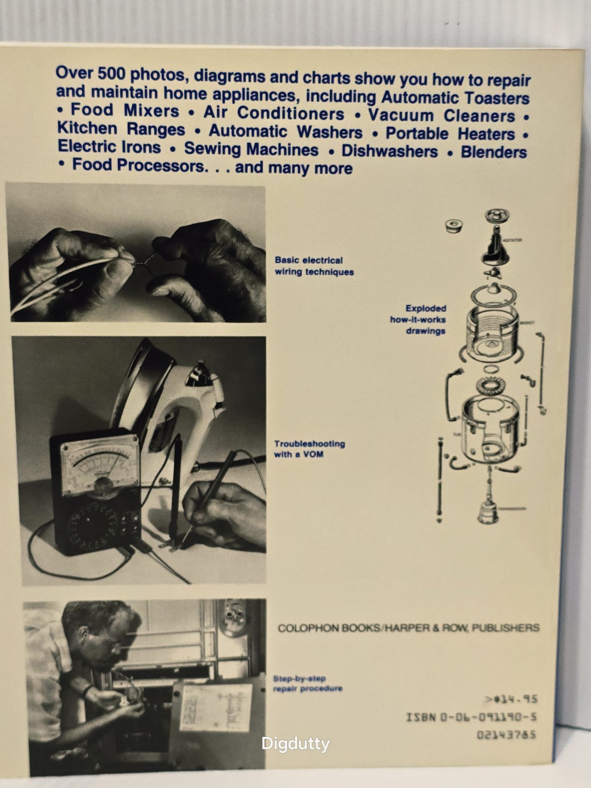 Popular Science. Evan Powell ~ Complete Guide to Home Appliance Repair, HC 1984