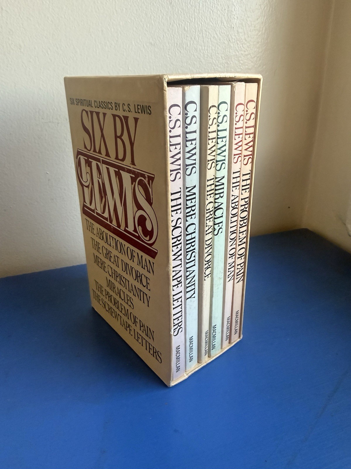 Vintage C. S. Lewis Box Set Six Spiritual Classics