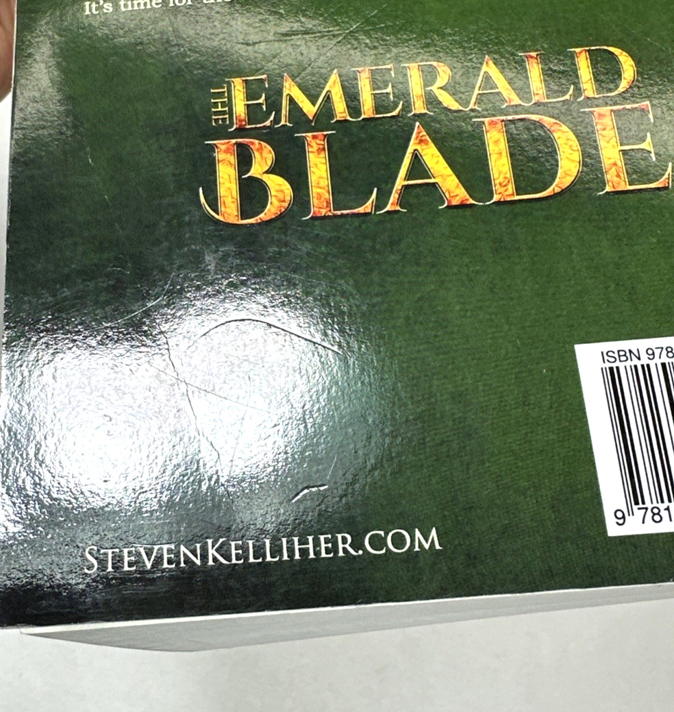 The Landkist Saga 2 book Lot by Steven Kelliher, Valley of Embers, Emerald Blade