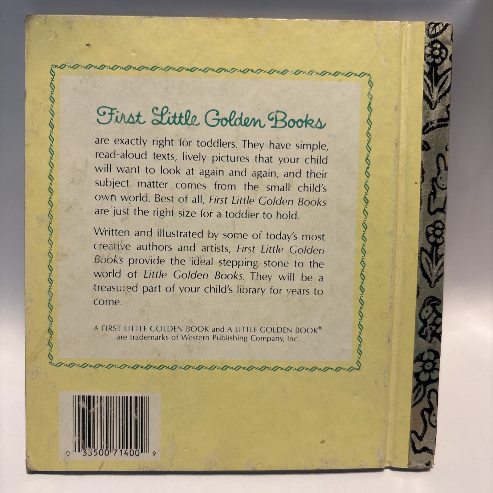 VTG A FIRST LITTLE GOLDEN BOOK CHIP ‘N DALE’S BOOK OF SEASONS 10152-25 1989