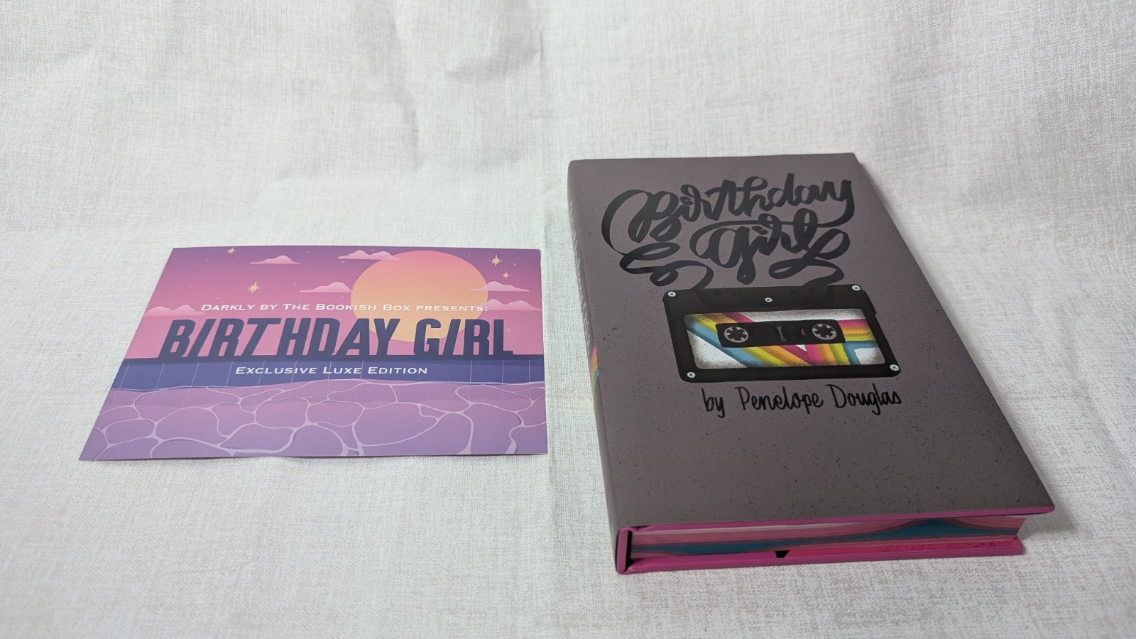 SIGNED Birthday Girl by Penelope Douglas DARKLEY BY THE BOOKISH BOX EXCLUSIVE