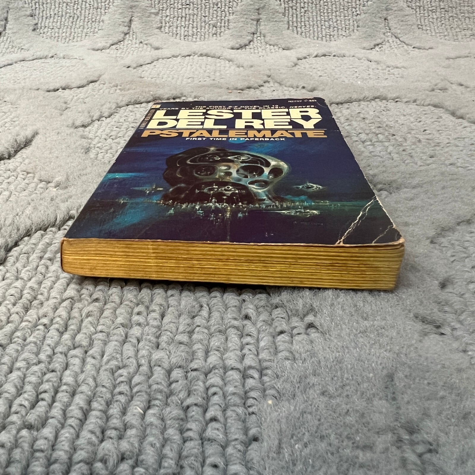 Pstalemate Science Fiction Paperback Book by Lester Del Rey from Berkley 1973