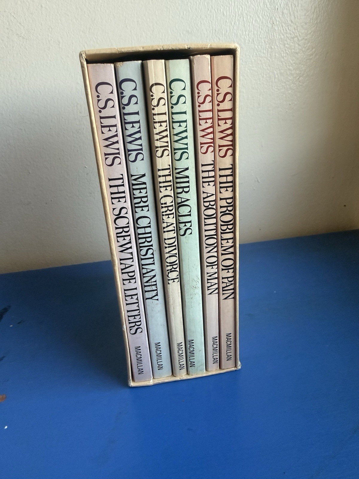 Vintage C. S. Lewis Box Set Six Spiritual Classics