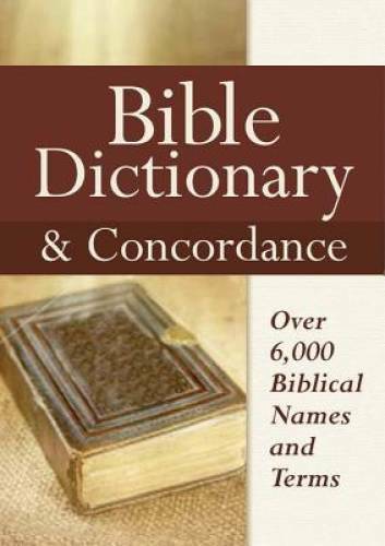Bible Dictionary & Concordance – Hardcover By Castle Books – GOOD