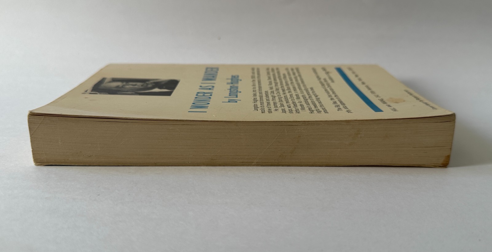 LANGSTON HUGHES I Wonder As I Wander | 1964 American Century Trade Paperback