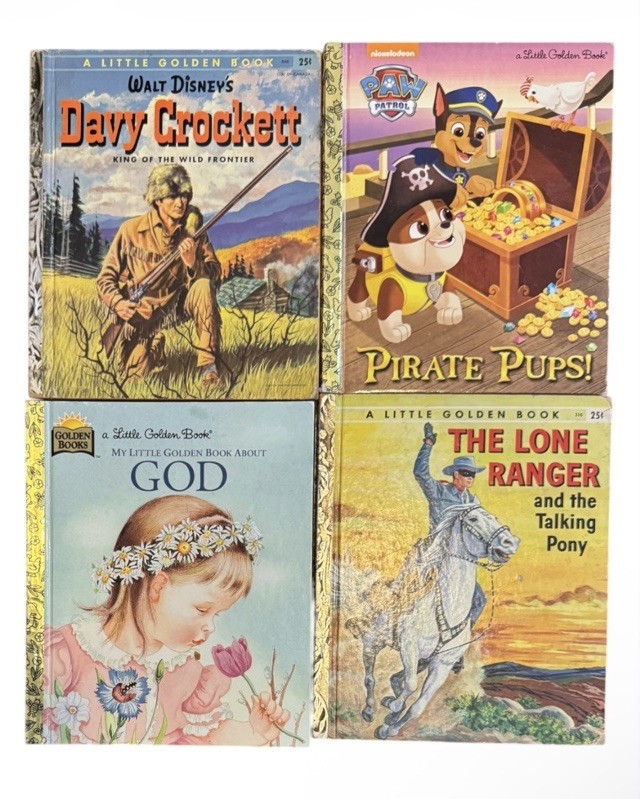 Lot of 30 Little Golden Books Vintage to Modern Various Conditions As Shown
