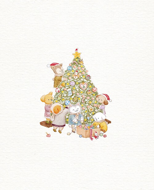 함께여서 반짝이는 하루 컬러링북 A Sparkling Day Together Coloring Book (Vol. 1)