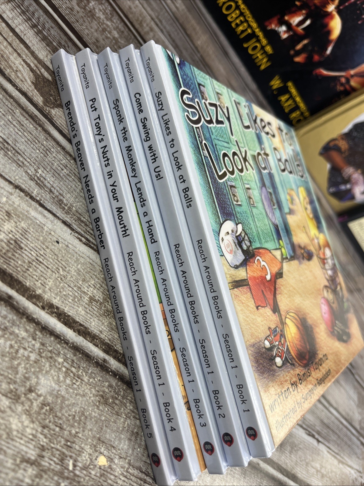 Reach Around Books Season One, Set 5 Hardcover Books Used