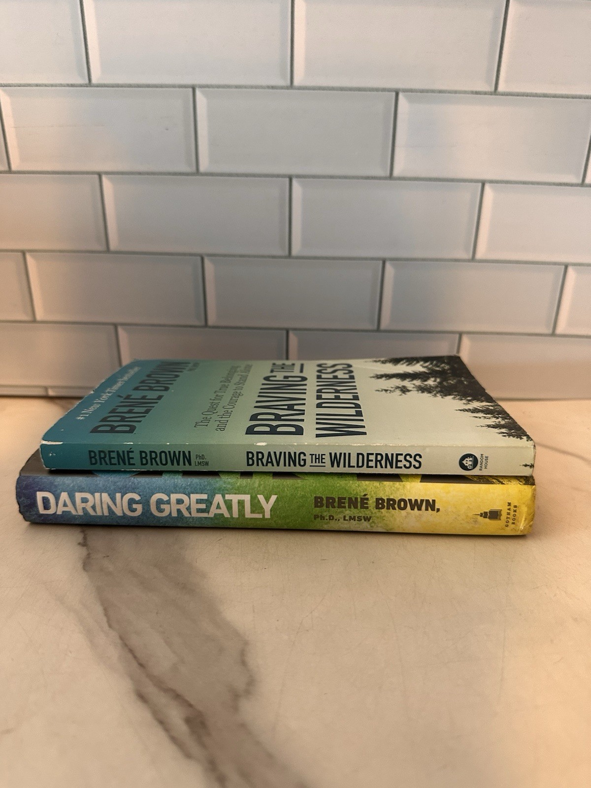 Lot of 2 Brene Brown PHD Books