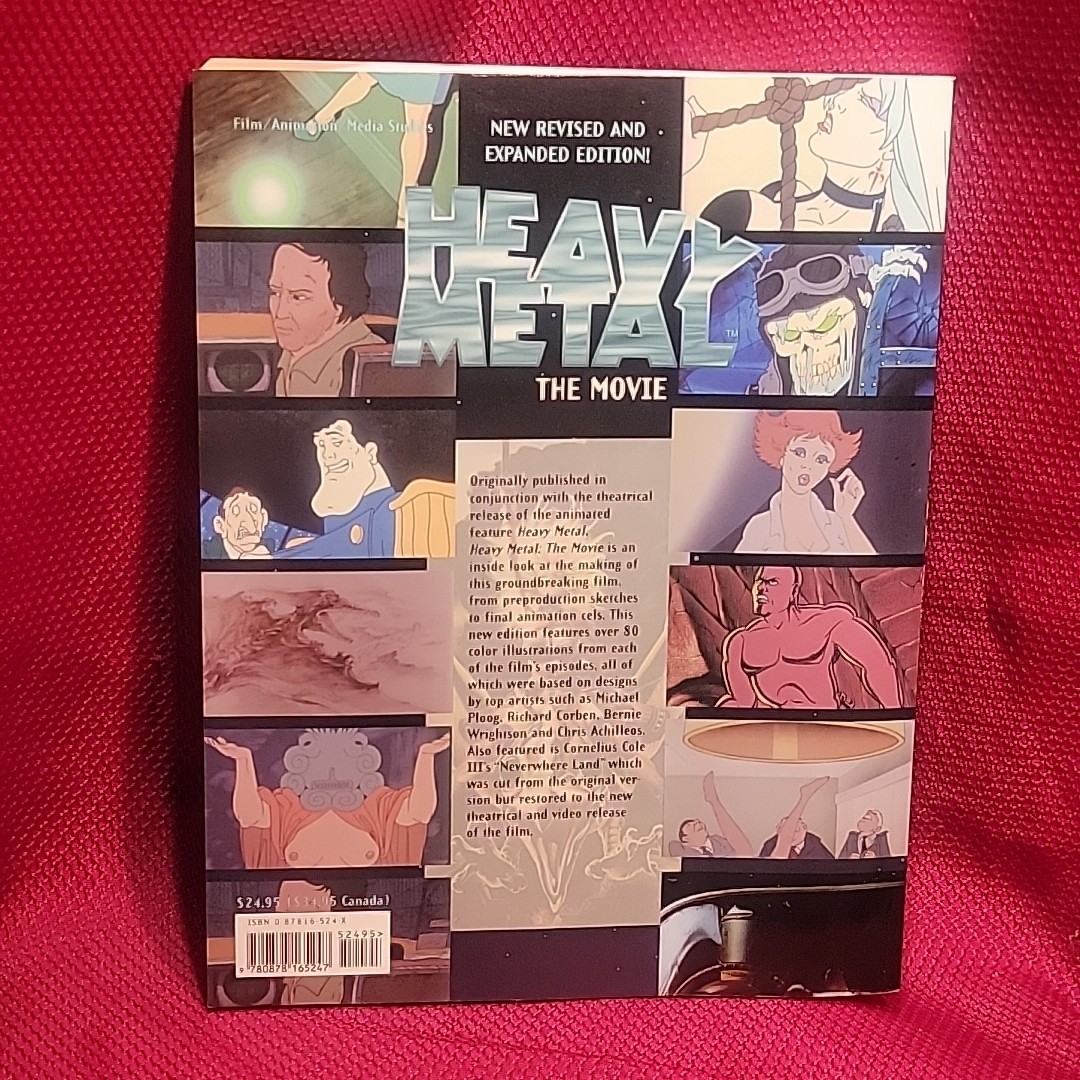 HEAVY METAL THE MOVIE New Revised Expanded Edition Carl Macek 144 pages VINTAGE