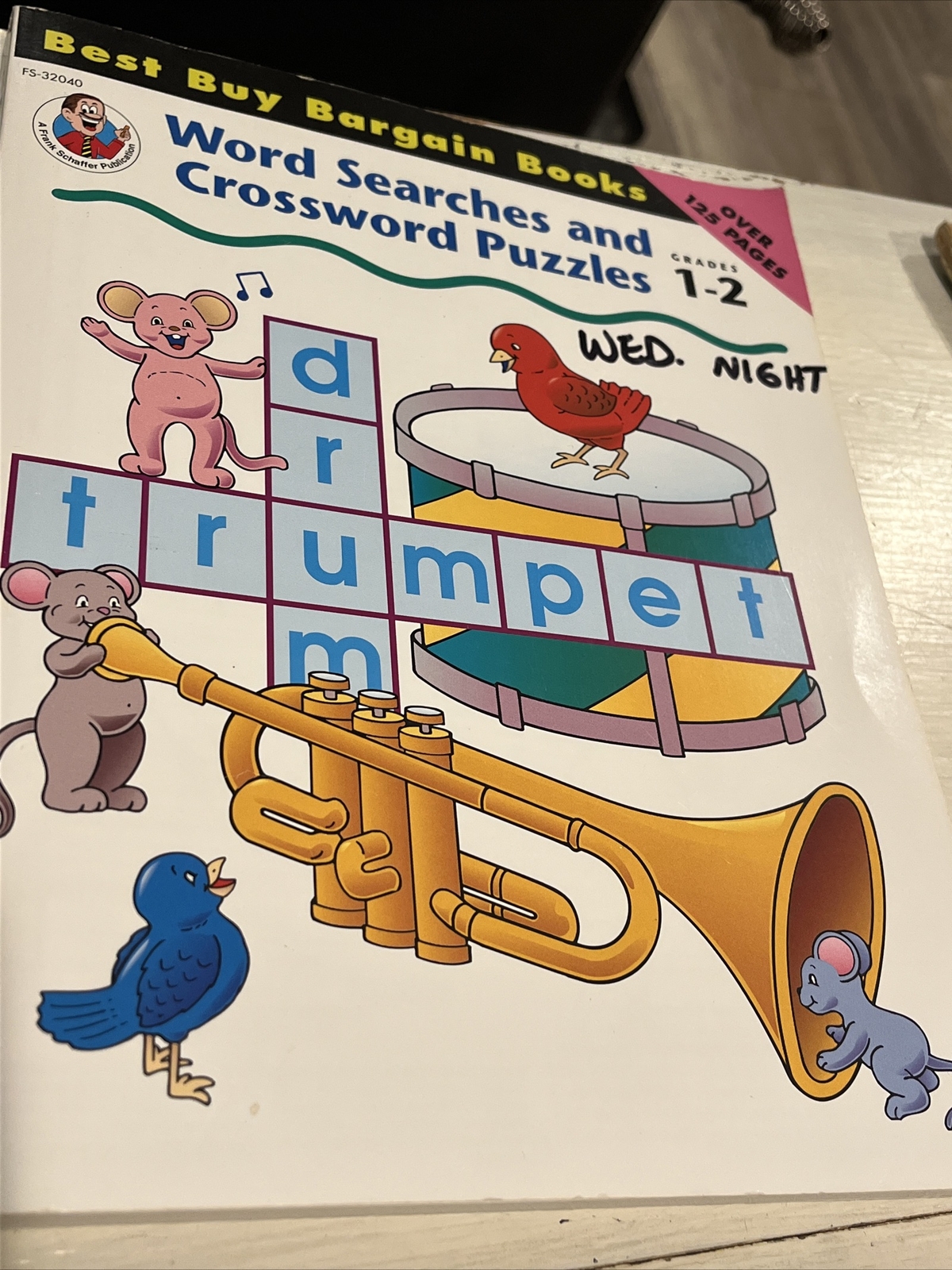 Word Searches & Crossword Puzzles Grades 1-2 125+ Pages Frank Schaeffer ￼pub.