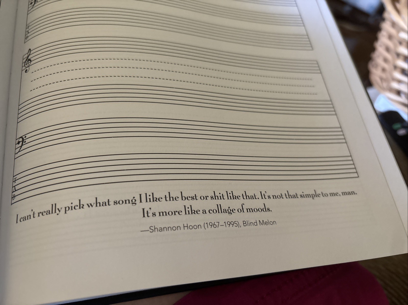 Coguzed 100 Pages Blank Sheet Music Notebook – 26X19cm Staff Paper for Musicians
