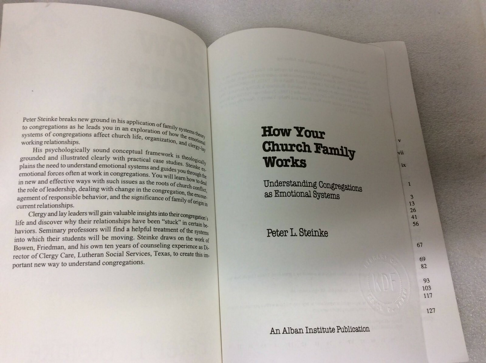 How Your Church Family Works: Understanding… by Steinke, Peter L 1993 Paperbac