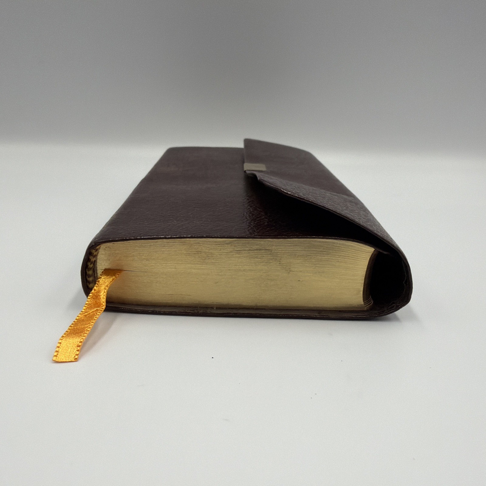 Holy Bible King James Version Barbour 2003 Burgundy Mini Leather Bound Pocket