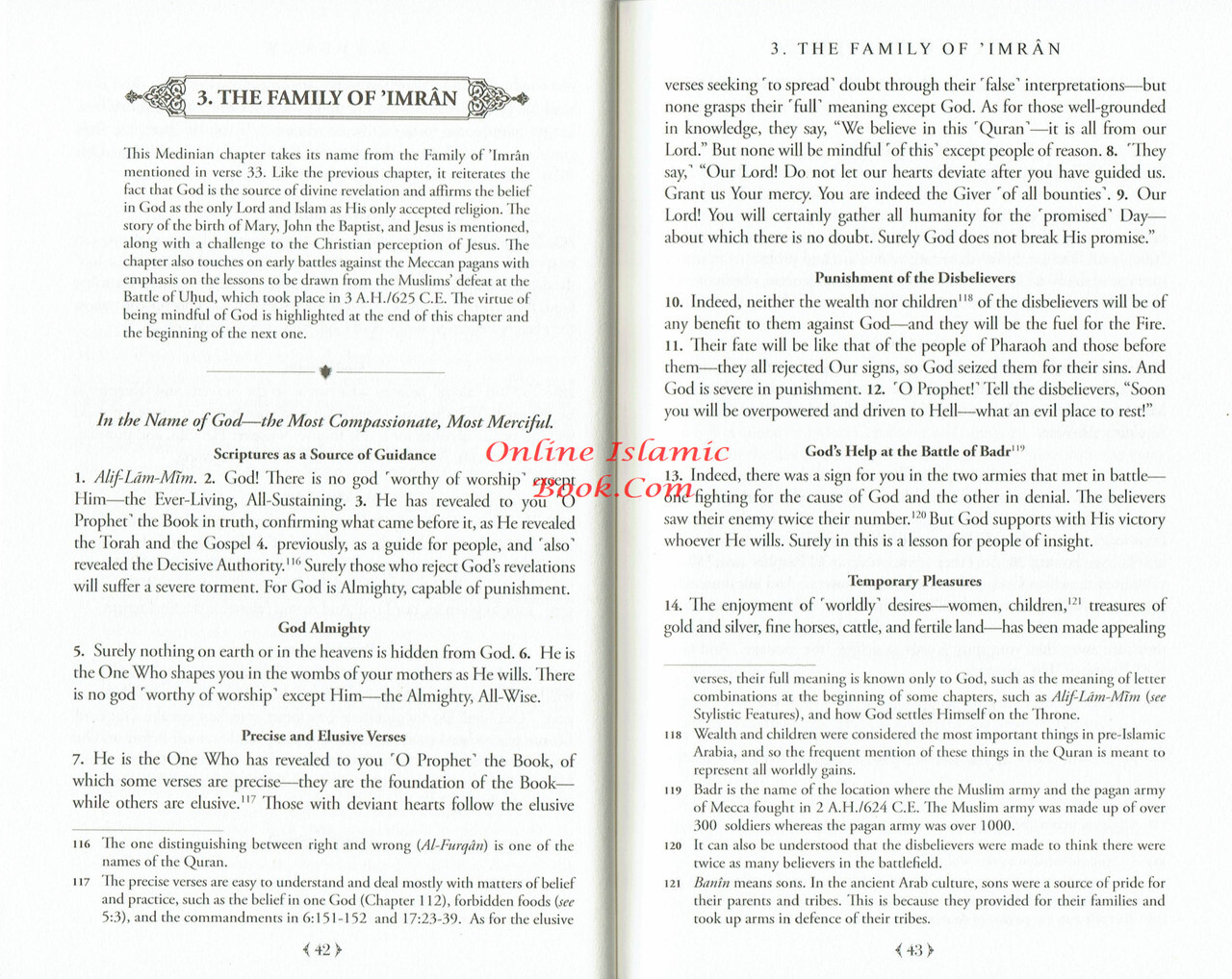 The Clear Quran Series,English Only-Single Column-(Paperback)