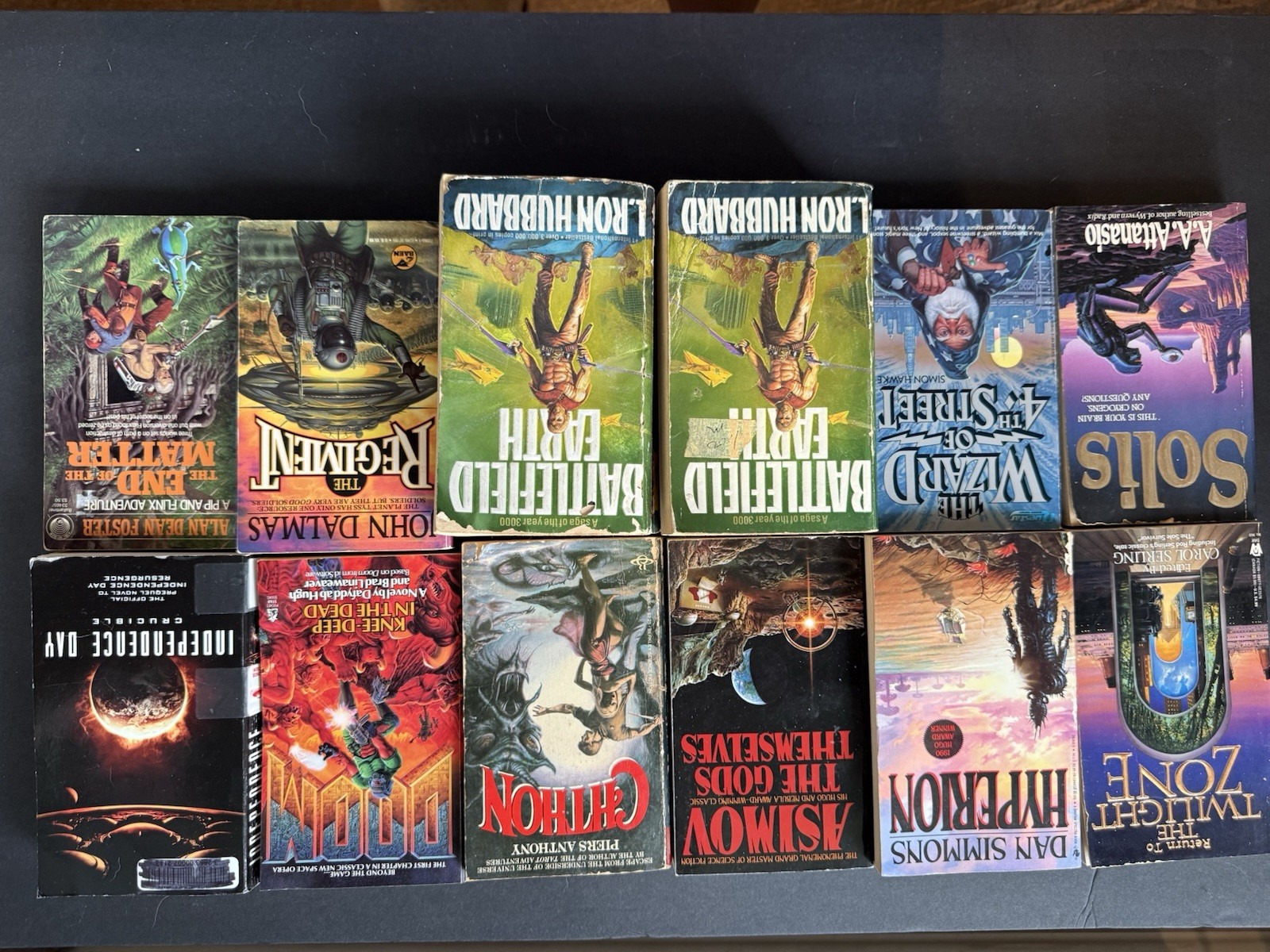Vintage Science Fiction Paperback Book Lot x 24 Various Authors ACCEPTABLE
