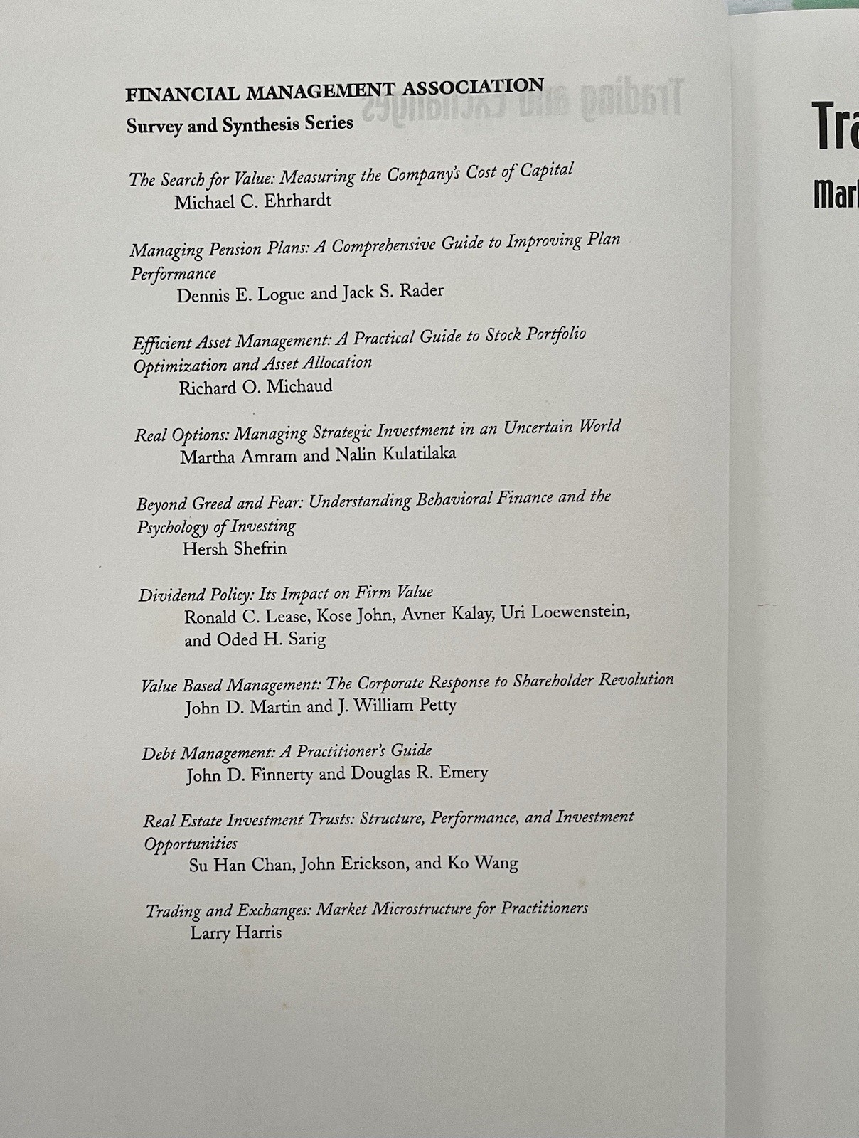 Trading & Exchanges Market Microstructure for Practitioners Hardcover Oxford