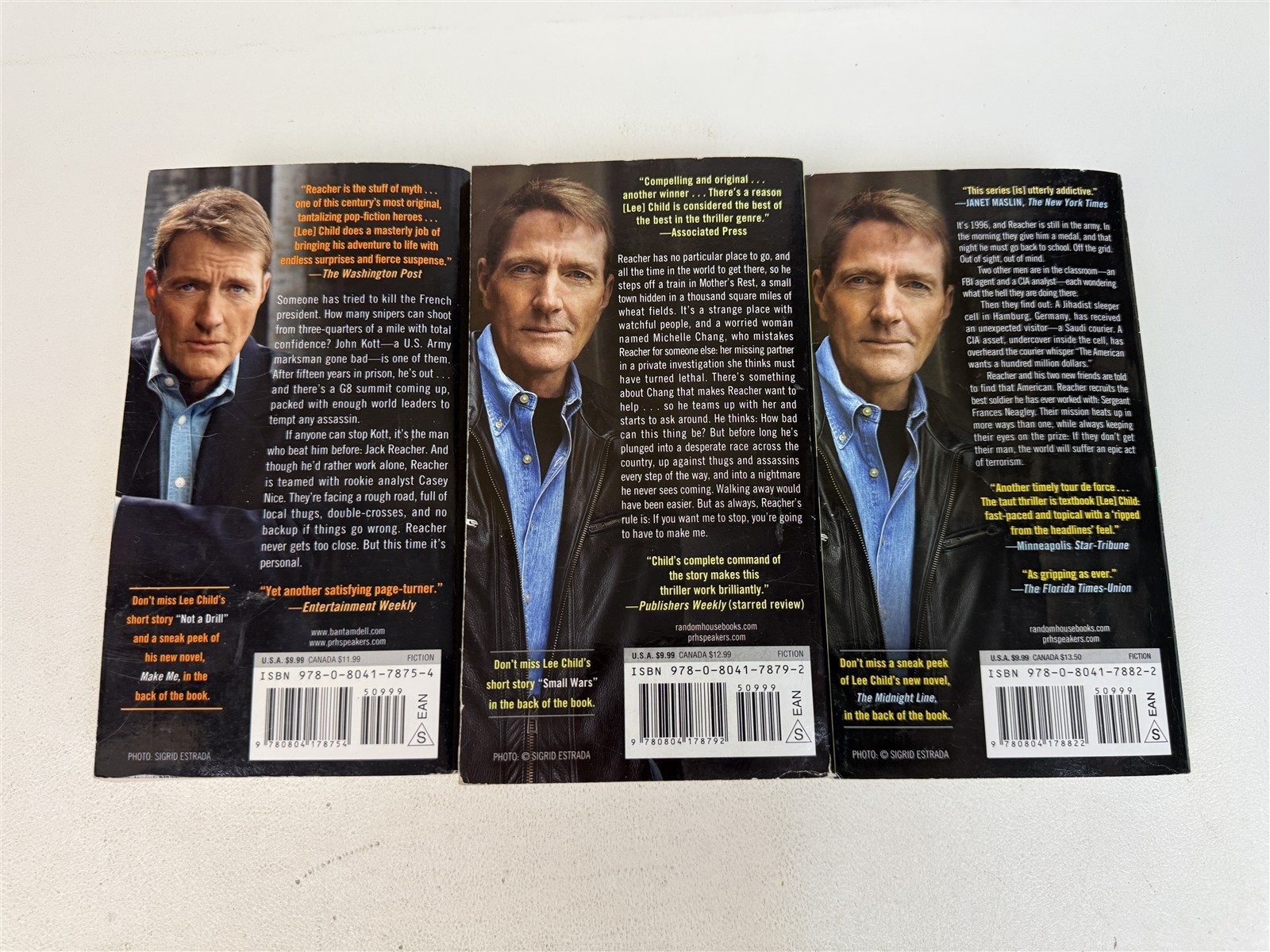 Lee Child Lot 1st 30 Jack Reacher Paperback Killing Floor – In Too Deep +Stories