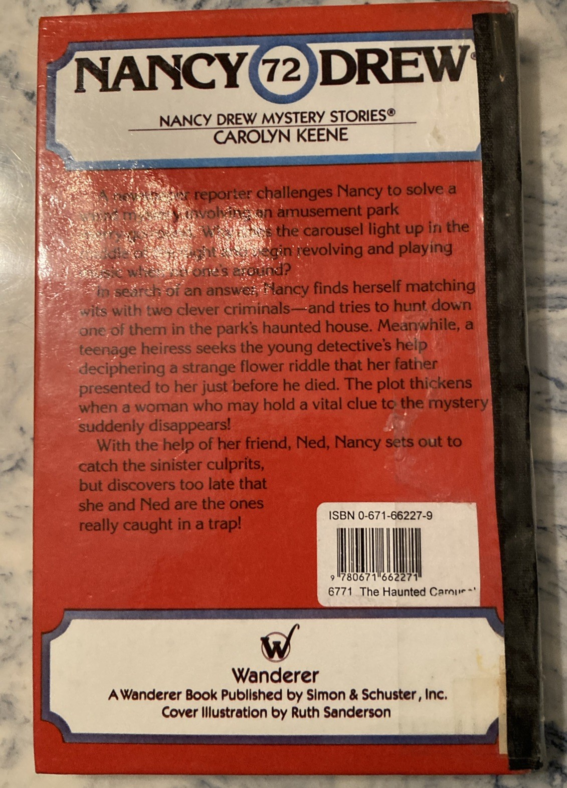 The Haunted Carousel (Nancy Drew No. 72) by Carolyn Keene Paperback