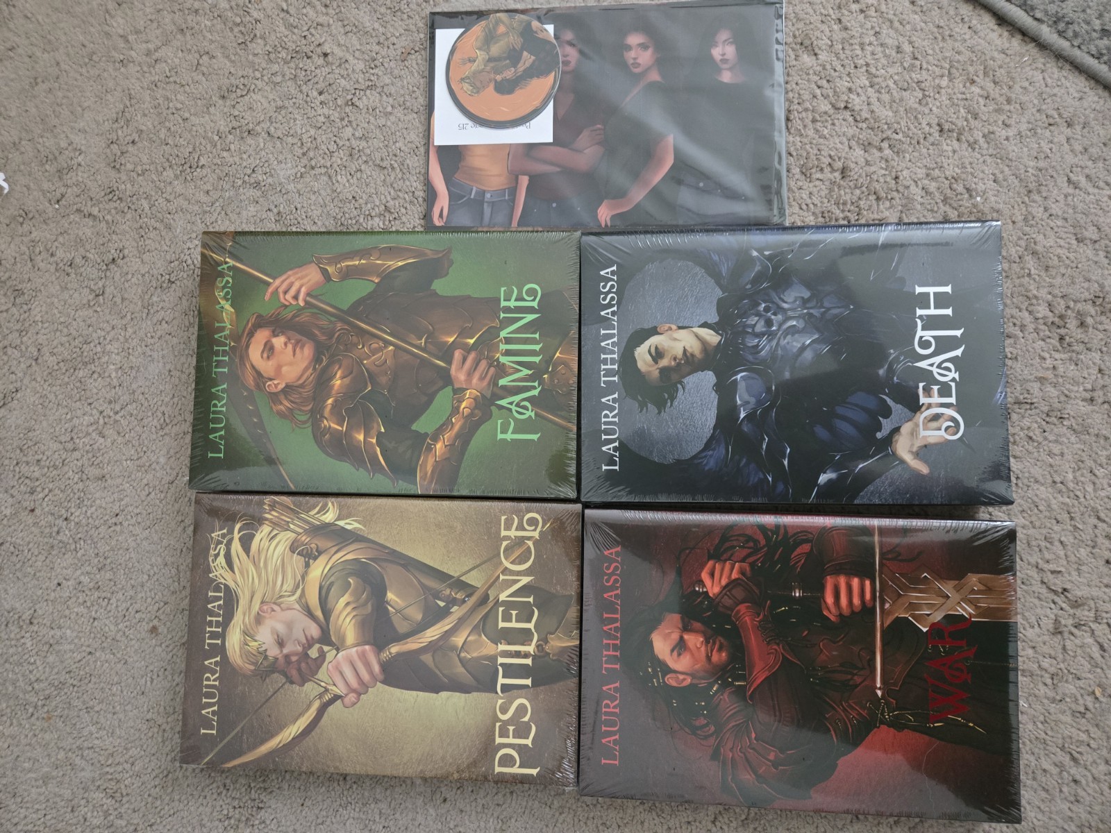 The Four Horsemen Laura Thalassa Signed Books For Days Crate Editions Fantasy
