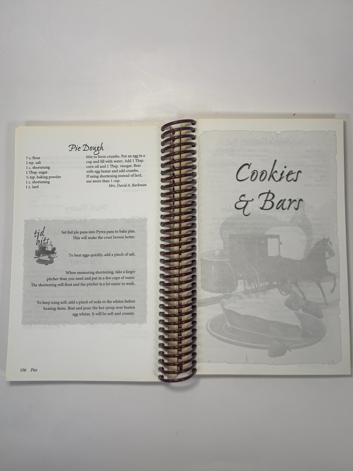 Cooking with the Horse & Buggy People II Amish Cookbook 2001 Spiral HC
