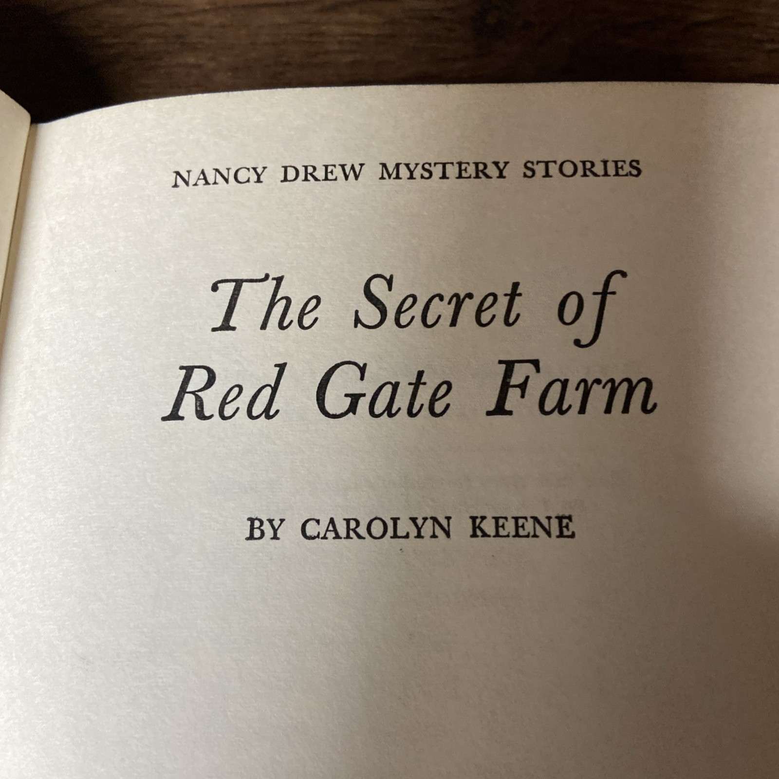 Lot of 4 Nancy Drew Mystery Carolyn Keene Matte HC Blue End Pages VG