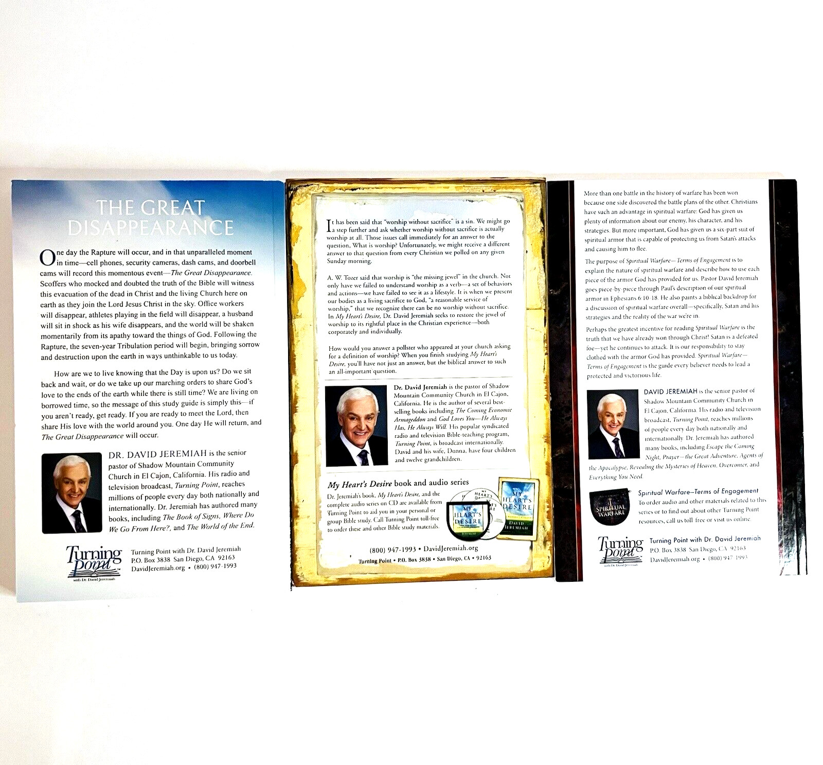 Courage And Conquer Mix Lot of 16 Books Softcover by Dr. David Jeremiah