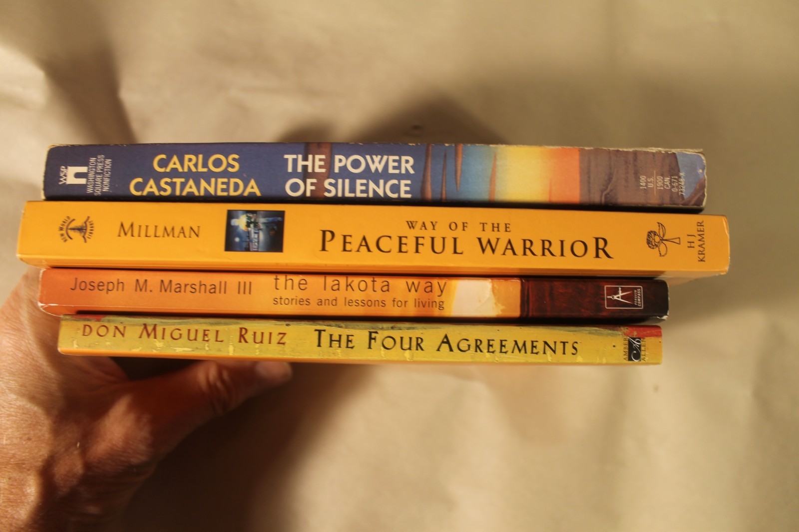 The Four Agreements, Power of Silence, Lakota Way & Way of The Peaceful Warrior