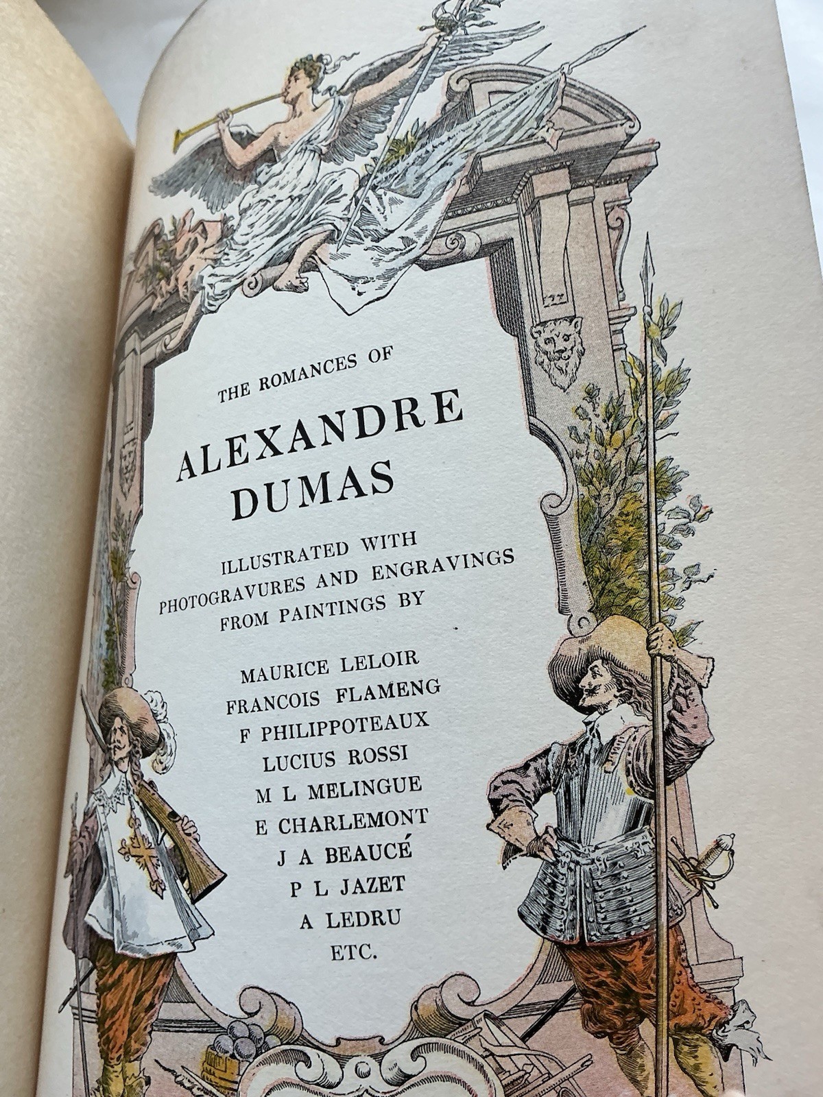 THE MAN IN THE IRON MASK – Alexandre Dumas – ca 1910s – . HC & Illustrated