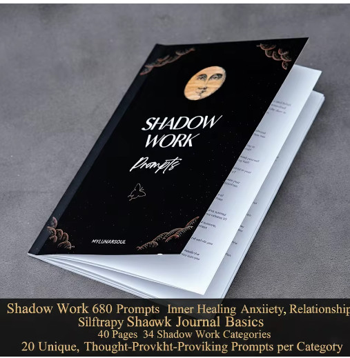 77 Pages Witchcraft Grimoire Pages Book of Shadows Kit with Moon Phases