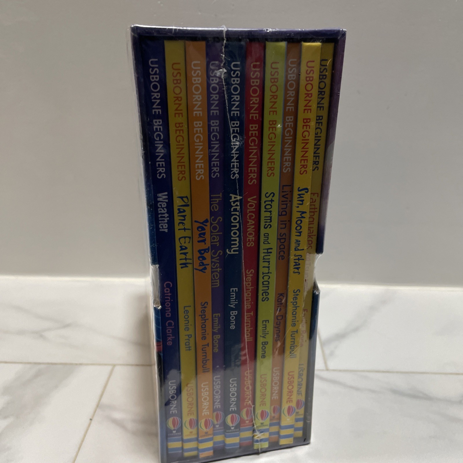 Usborne Beginners Science Series Collection 10-Book Box Set Sealed New