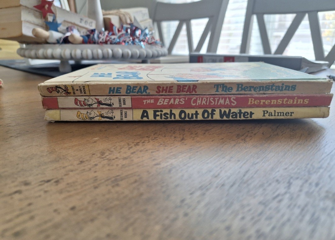 Vintage I Can Read It All By Myself Beginners Kids Books Mixed Lot Of 3 Books