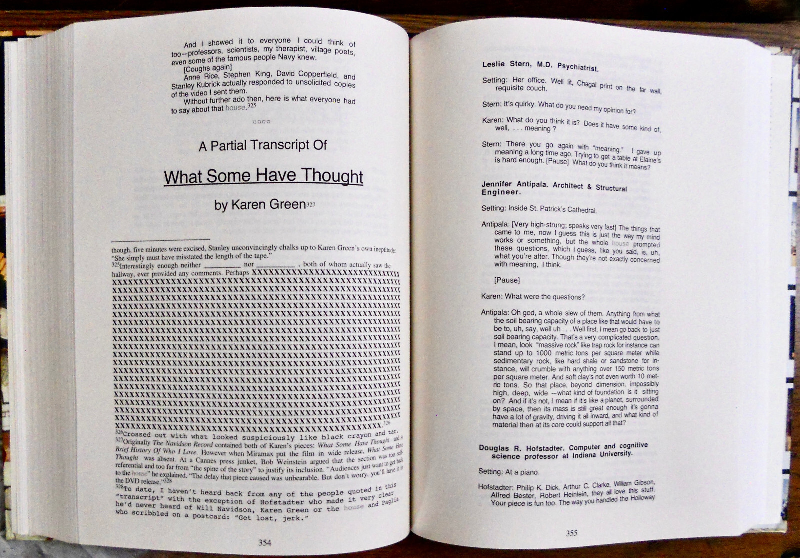 Mark Z. Danielewski. HOUSE OF LEAVES. Pantheon, 2000. 1st/2nd HC/DJ. Signed!