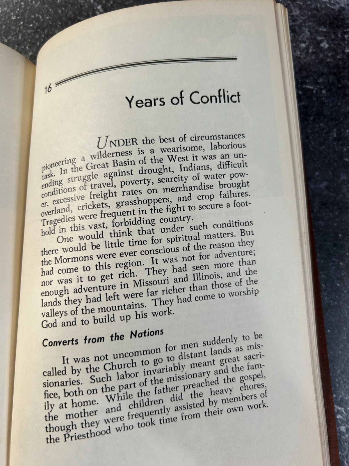 What of the Mormons? by Gordon B. Hinckley