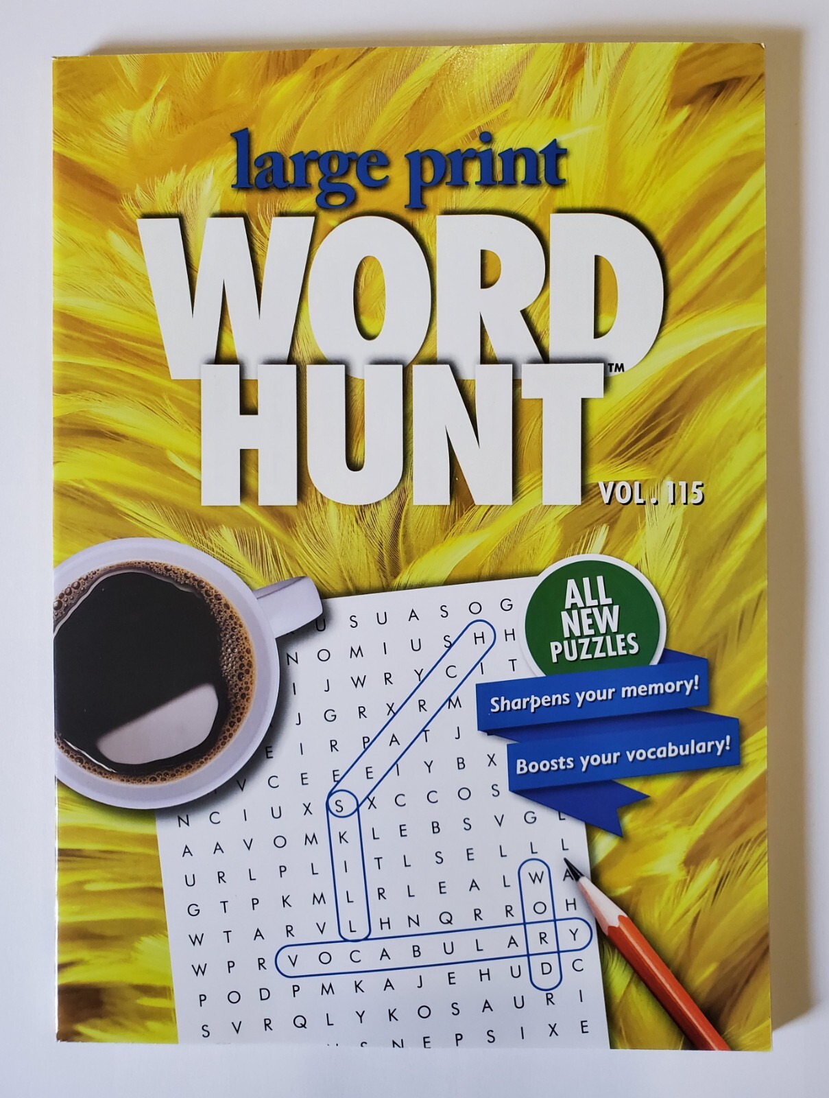 PAPP Large Print Word Hunt Puzzle Books, Largest Selection of Volumes, You Pick!