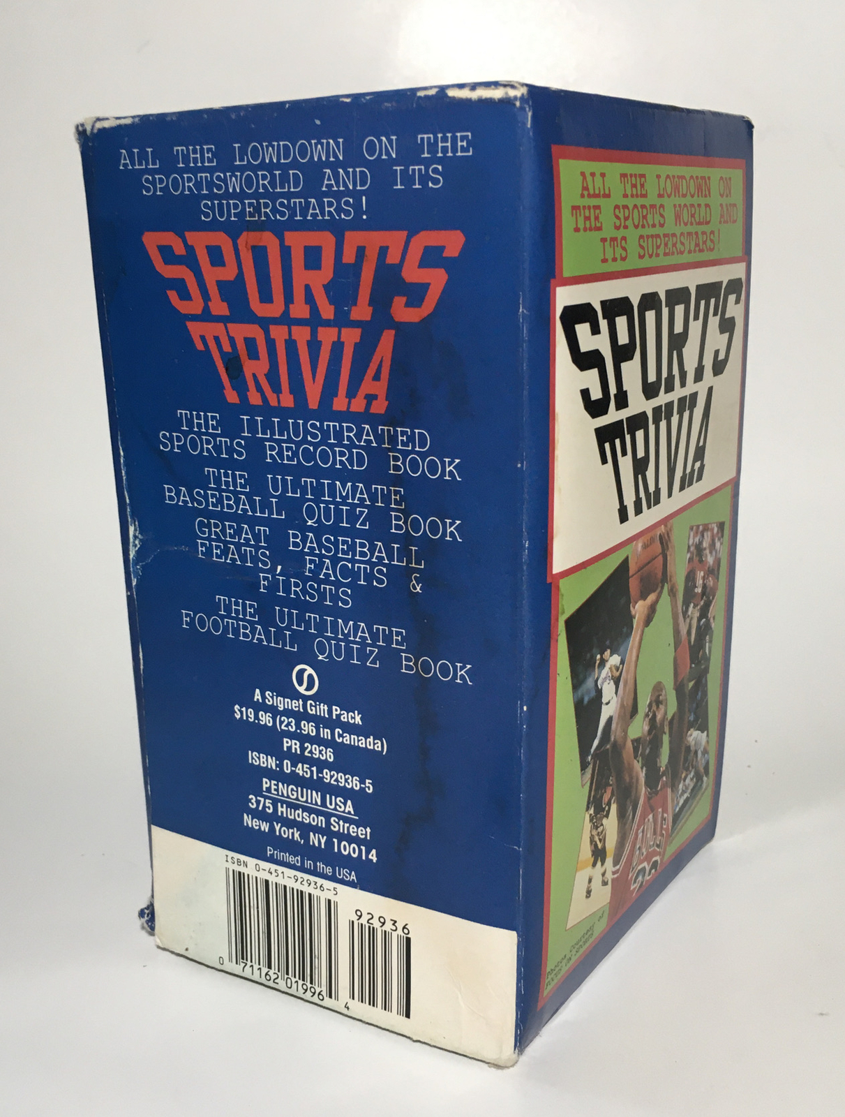 Sports Trivia 4 Book Box Set : All The Lowdown on the Sports World Baseball …