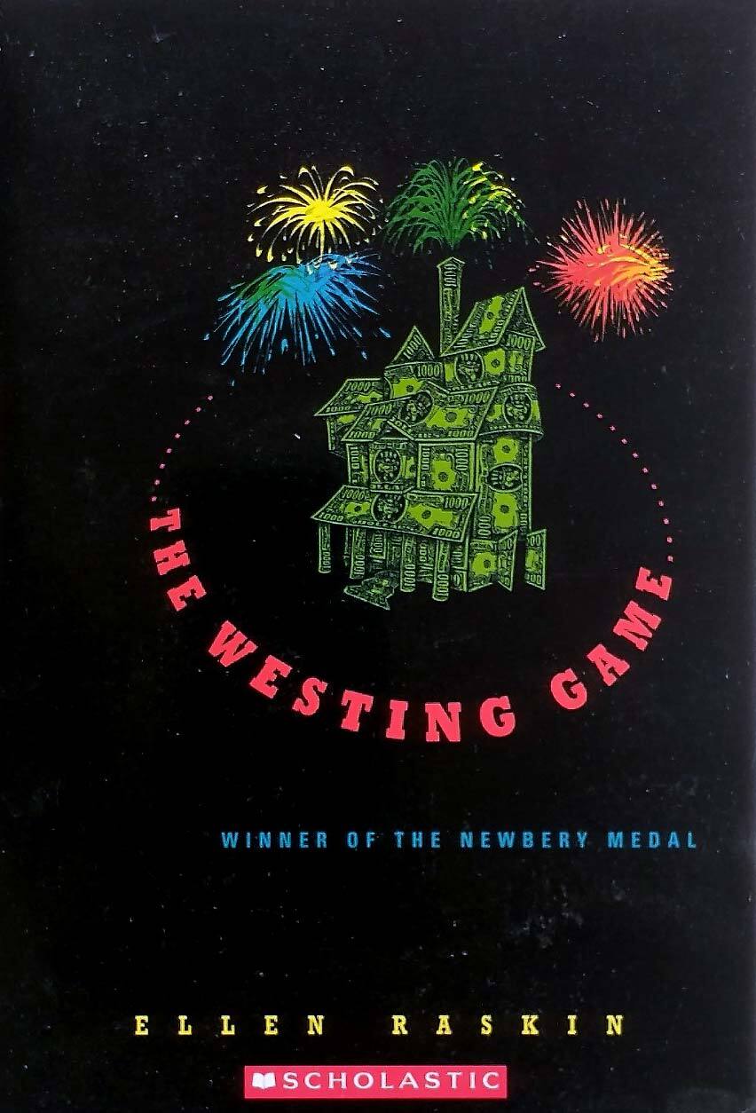 The Westing Game by Ellen Raskin / 2000s Scholastic printing paperback