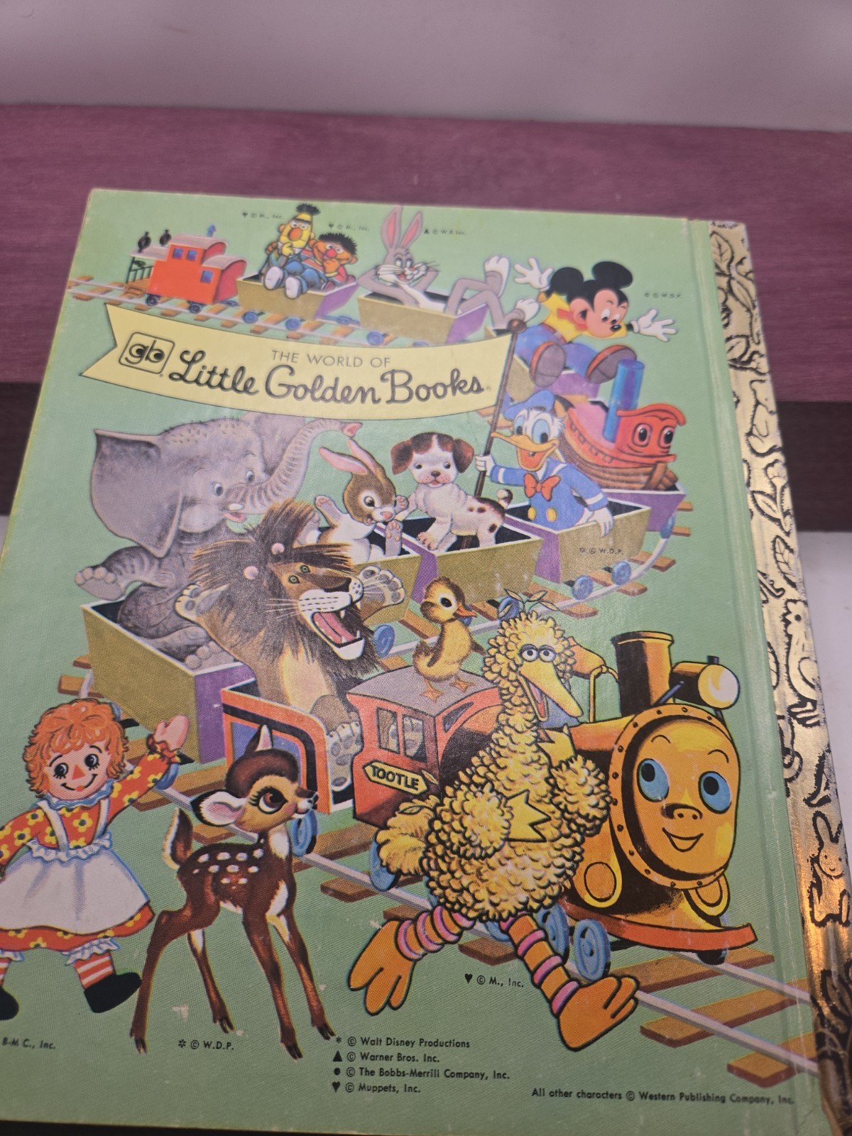 Baby Animals Little Golden Book 1978 Joan Heilbroner Vintage Children’s Book