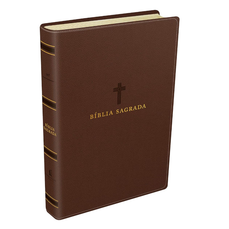 Biblia Sagrada: ACF – Capa: Couro Soft – Letra: Grande (Em Portugues do Brasil)