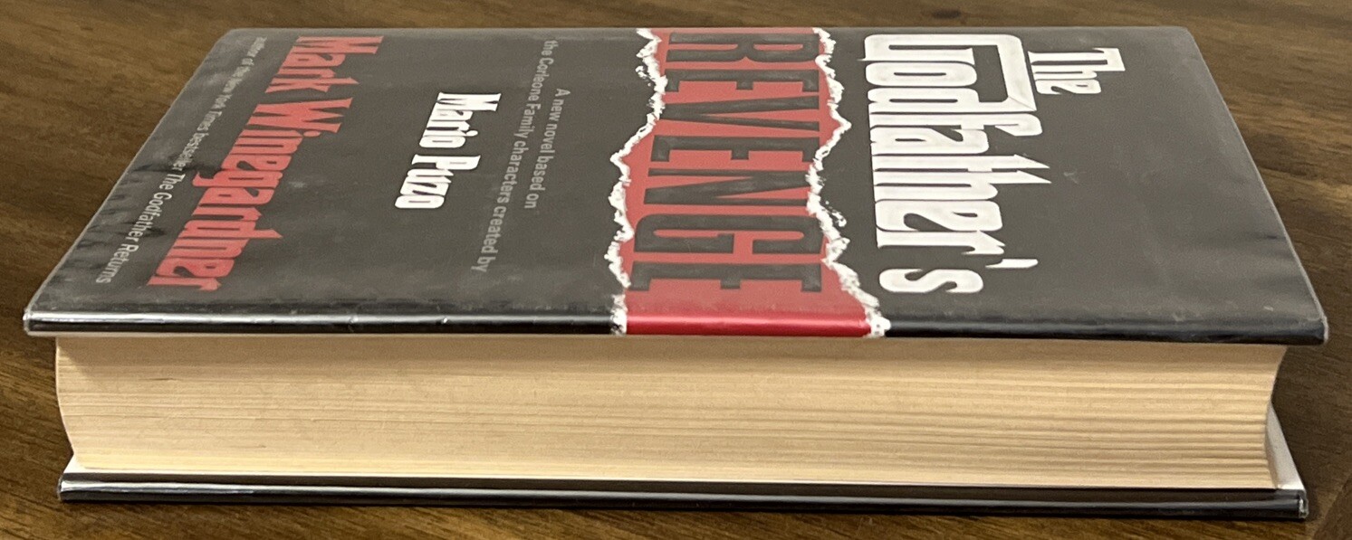 Mario Puzo’s THE GODFATHER’S REVENGE Mark Winegardner 2006 1st Print Hardcover