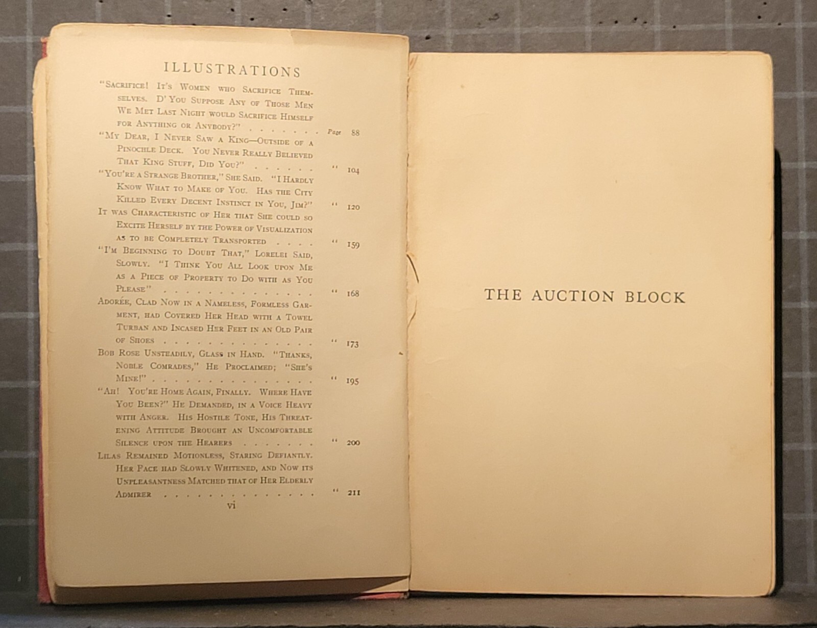 The Auction Block : A Novel of New York Life by Rex Beach 1914 Hardcover 2292