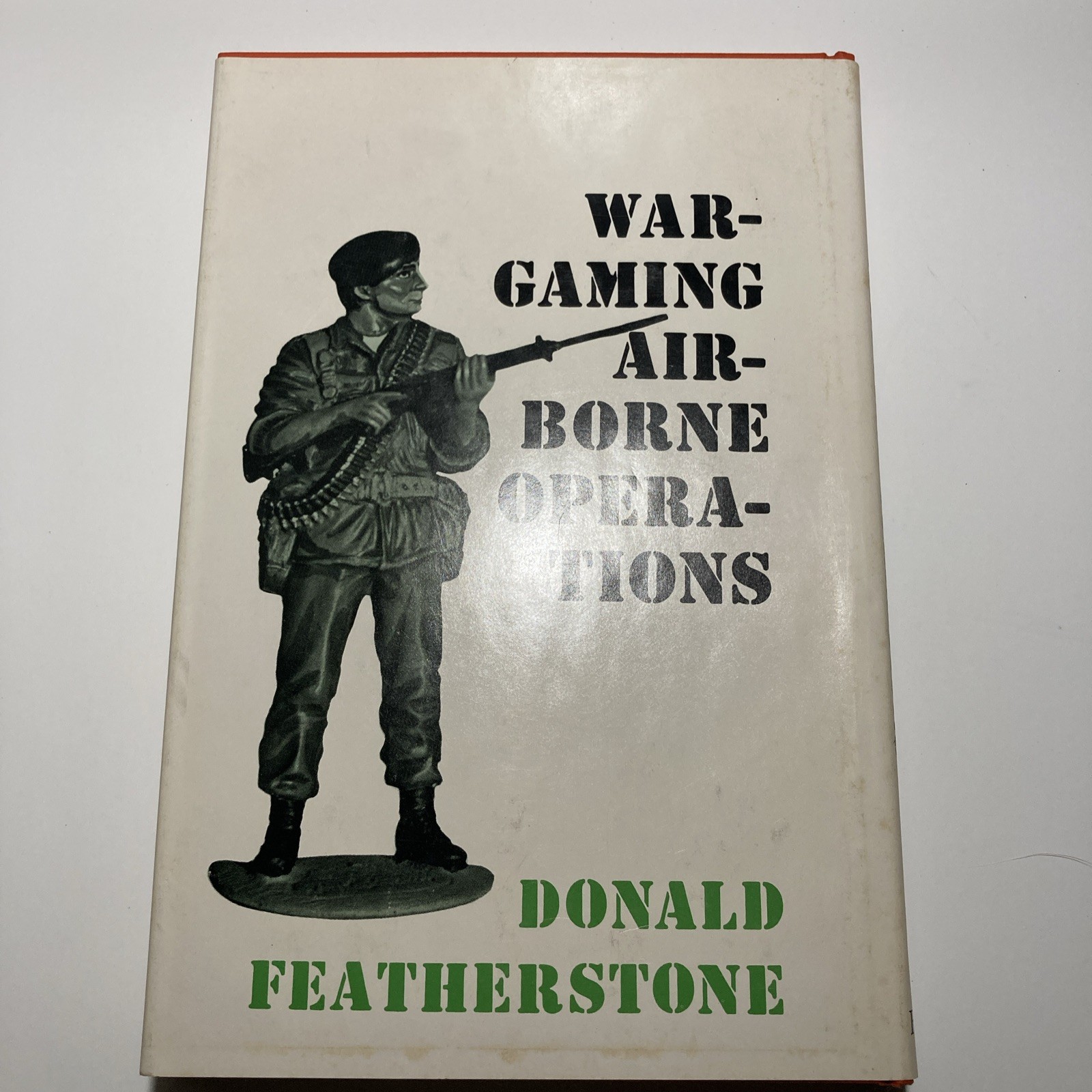 Wargaming Airborne Operations Donald Featherstone 1979 BARNES Hardcover DJ GOOD